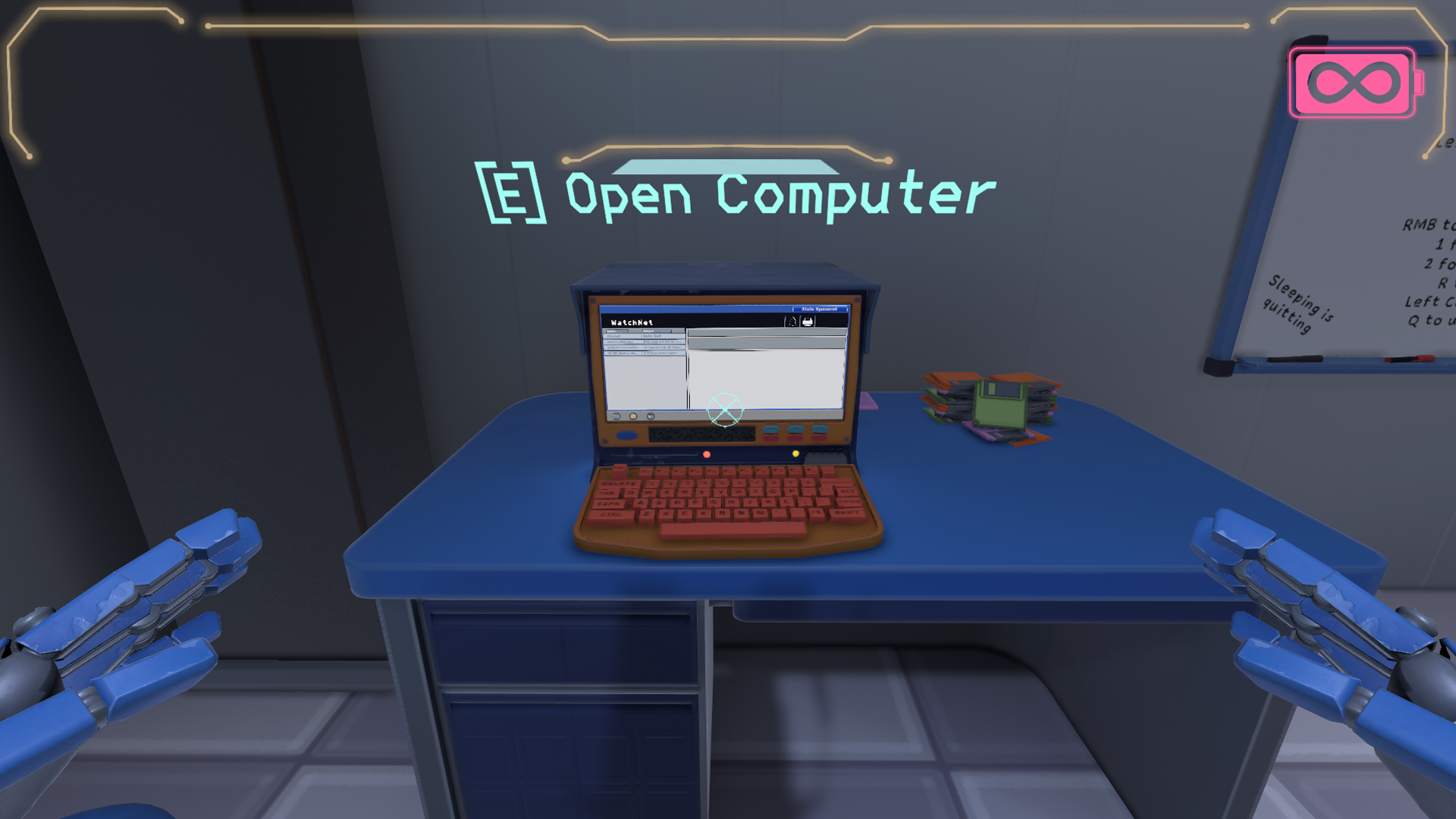 Screenshot of gameplay from Snapback